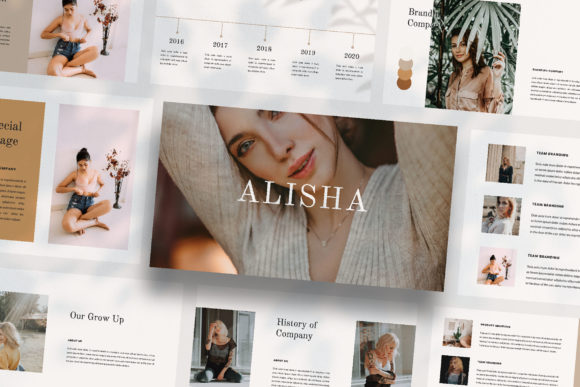 Alisha - Keynote Template: A Versatile Tool for Modern Presentations