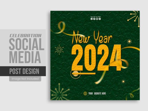 Creating Effective New Year Instagram Posts with Social Media Templates
