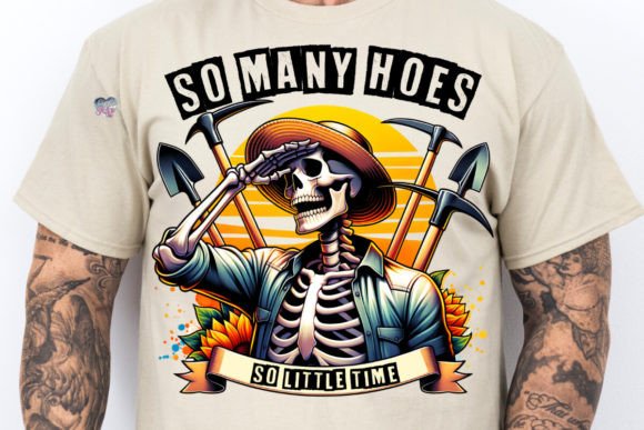 Funny Gardening PNG Sarcastic Skeleton: A Unique Twist on Garden Humor