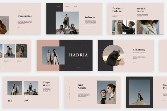 Hadria - Google Slide Template: A Versatile Tool for Professional and Creative Workflows