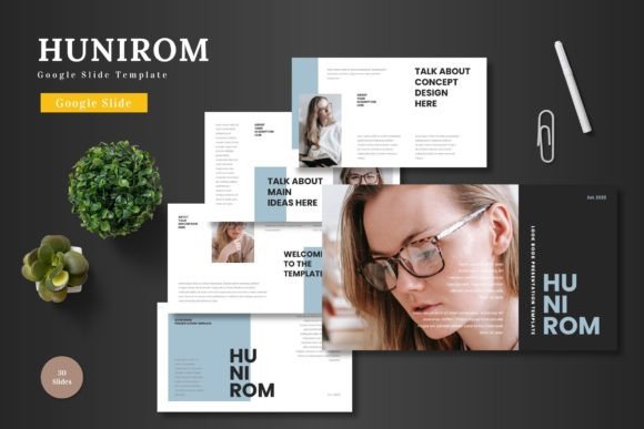 Hunirom - Google Slide Template: A Versatile Tool for Modern Presentations