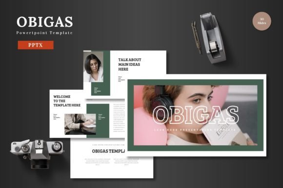 Obigas - Powerpoint Template: A Versatile Tool for Professional Presentations