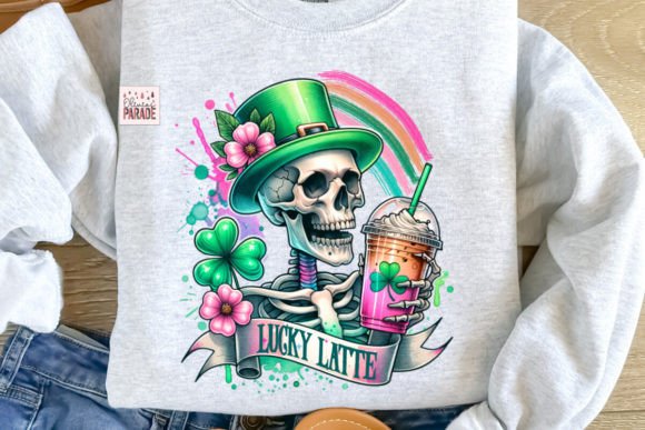 St Patricks Lucky Latte Coffee Png: A Strategic Design for Creative and Business Use