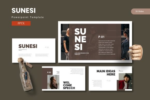 Sunesi - Powerpoint Template: Elevate Your Presentations with Professional Design