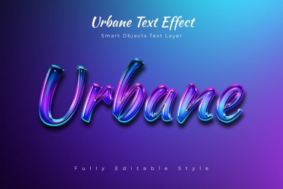 Urbane Psd Text Style Effect Mockup: A Versatile Tool for Designers and Creators