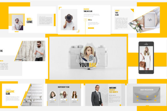 YOURBAE Googleslide Template: A Modern Presentation Solution for Creative Professionals
